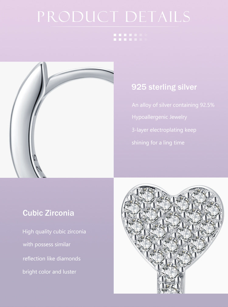 Love U-shaped Earrings For Women