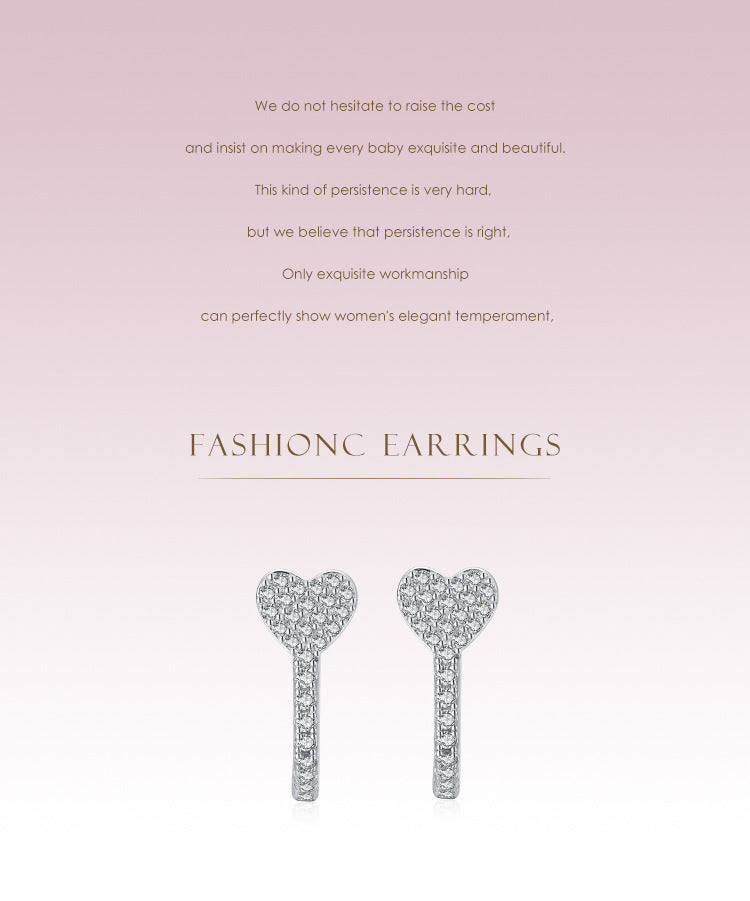 Love U-shaped Earrings For Women