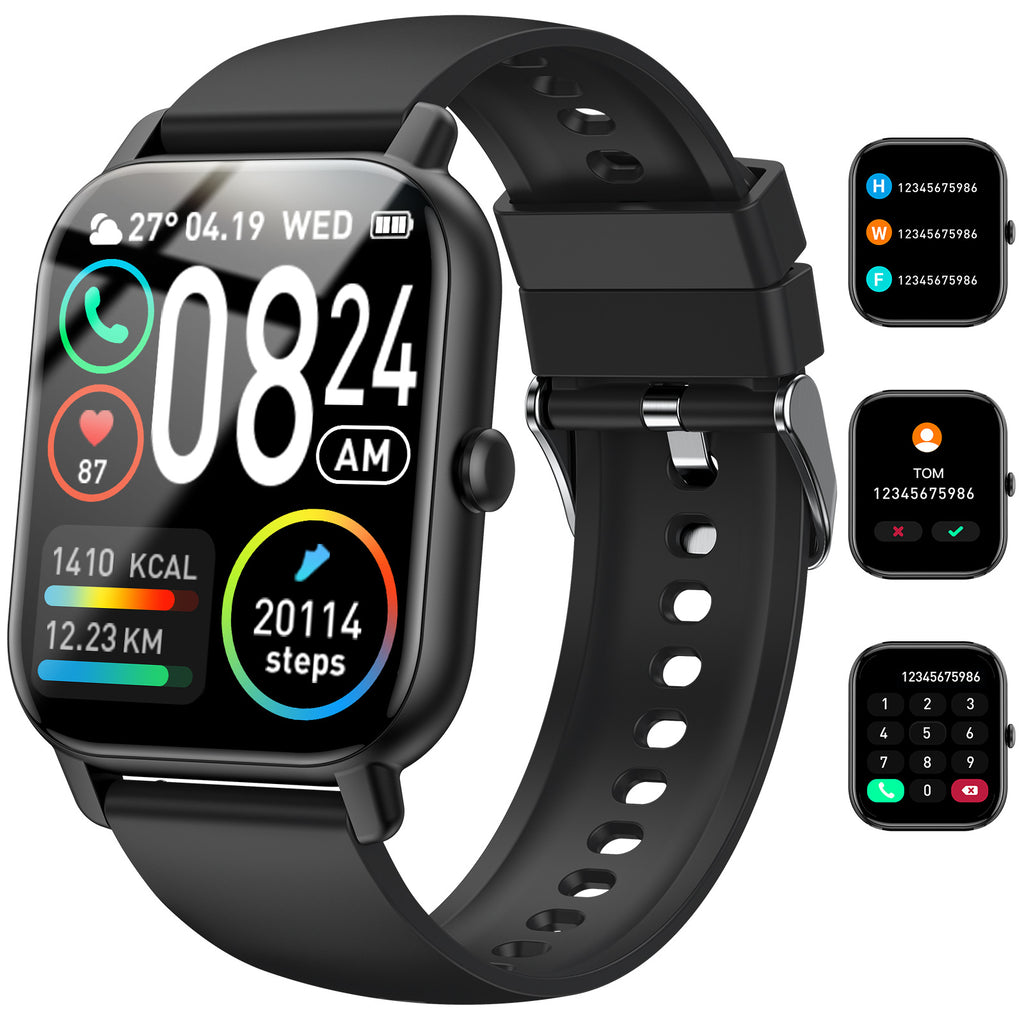 Smart Watch Bluetooth Calling Heart Rate Blood Pressure Sleep