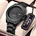 Luminous Mens Sports Mechanical Watch With Date Display And Water Resistance